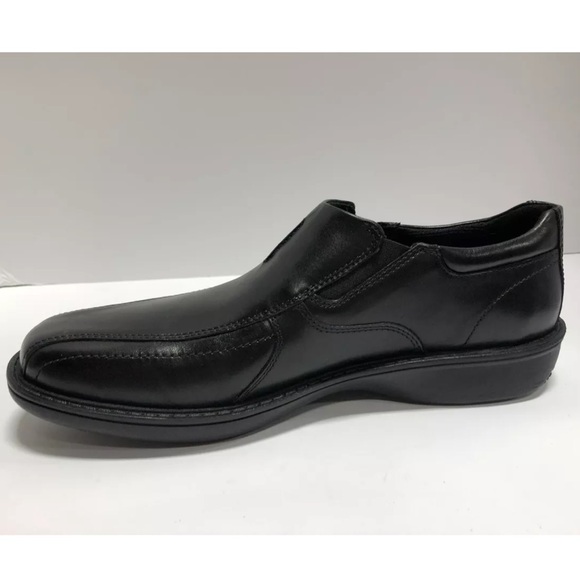 Clarks Men’s Wader Twin Black Slip-On Loafers, Size 10 M